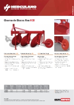 Arado de Discos Fijo H3D