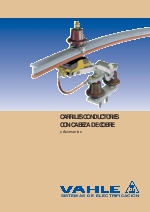 Carriles conductores con cabeza de cobre y accesorios