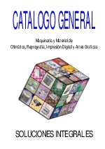 Maquinaria y material de ofimtica, reprografa, impresin digital y artes graficas