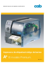 Impresora de etiquetas/cdigo de barras CAB A+, el modelo Premium