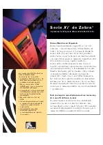Impresoras de Cdigos de Barras de Alto Rendimiento, Serie X de Zebra