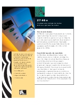 Impresora de cdigos de barras trmica a peticin de metal