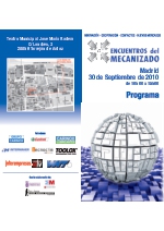 Encuentros del Mecanizado, Madrid 2010