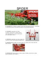 Gama profesional de voltadores Spider