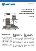 Estacin compacta de higiene KITTNER