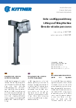 Elevador / volcador para carros KITTNER