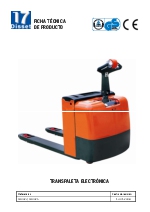 Transpaleta electrnica para 1.500 kg y 2.000 kg