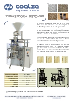 Envasadora automtica, RS250-DV1