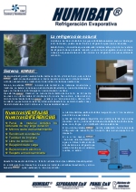 La refrigeracin Evaporativa, Humibat
