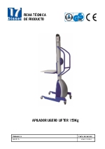 Lifter elevador de material