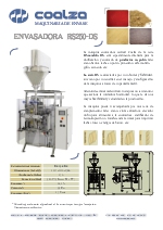Envasadora automtica, RS250-DS