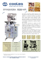 Envasadora con pesadora lineal, RS300-MP1