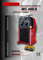 Curvadora de perfiles MC400