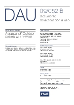 Documento de adecuadin de Aquapanel Outdoor Sistema W387 y W388