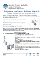Equipos de lubricacin de Chapa AutoJet
