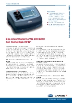 Espectrofotmetro VIS DR 3900