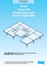 Tecno 600 - Nucleo suelo tecnico registrable