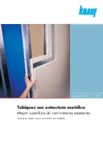 Tabiques con estructura metalica