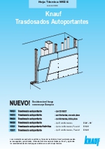W62 Trasdosados Autoportantes