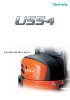 Miniexcavadora 5400 kg KUBOTA U55-4 giro ultracorto