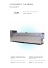 Mquina de ultrasonidos para limpieza de cilindros y mangas Anilox