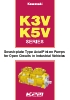 Bombas tipo placa oscilante de pistones axiales K3V / K5V (EN)