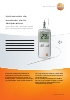 Instrumento de medición de la temperatura-testo 108