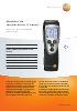Medidor de temperatura (1 canal)-testo 110
