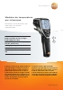 Measurer of temperature by infrared-testo 845