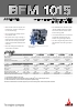 Motores para maquinaria, modelo: BFM 1015