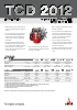 Motores para maquinaria, modelo: TCD 2012