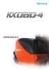 Midiexcavadora 8195 kg KUBOTA KX080-4