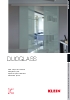 Sistema de puertas correderas Duoglass