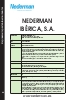 Catálogoo general de Nederman