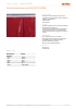 Cortina protectora roja, DIN EN ISO 25980