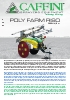 Pulverizador arrastrado - Poly Farm Riso