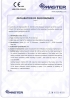 Dinamika -Bisagra para puertas - Declaración de prestaciones CE – Ref. ITB - 8012-11