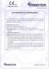 Dinamika -Bisagra para puertas - Declaración de prestaciones CE – Ref. ITB - 8013-11