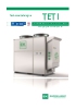Enfriadora de agua TETI para procesos industriales en gas propano R290