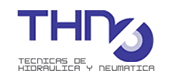 Logotipo de Técnicas de Hidráulica y Neumática, S.L. (THN)