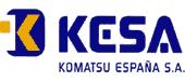 Logotipo de Komatsu España, S.L. (KESA)