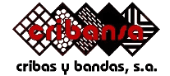 Logotipo de Cribas y Bandas, S.A. (CRIBANSA)