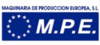 Logotipo de Maquinaria de Producción Europea, S.L. (MPE)