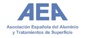 Logo de Asociacin Espaola del Aluminio y Tratamientos de Superficie -AEA-