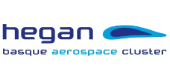 Logotipo de Hegan - Asociación Cluster de Aeronáutica y Espacio del País Vasco