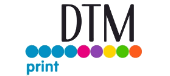 Logotipo de DTM Print