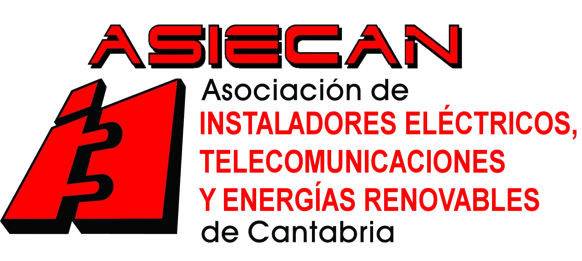 Logotipo de Asociación de Instaladores Eléctricos, Telecomunicaciones y Energías Renovables de Cantabria (ASIECAN)