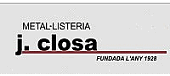 Logotipo de Metalistería José Closa