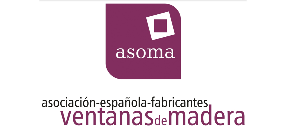 Logotipo de Asociación Española de Fabricantes de Ventanas de Madera (Asoma)