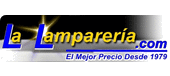 Logotipo de Lampareria. Es